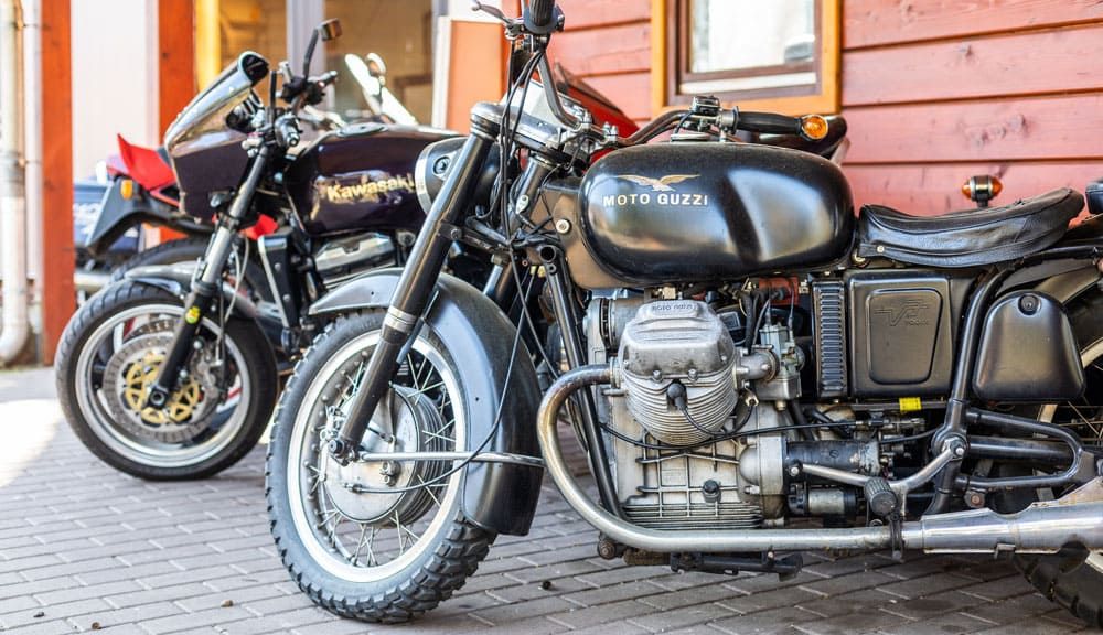Motorrad-Werkstatt in Warmsen